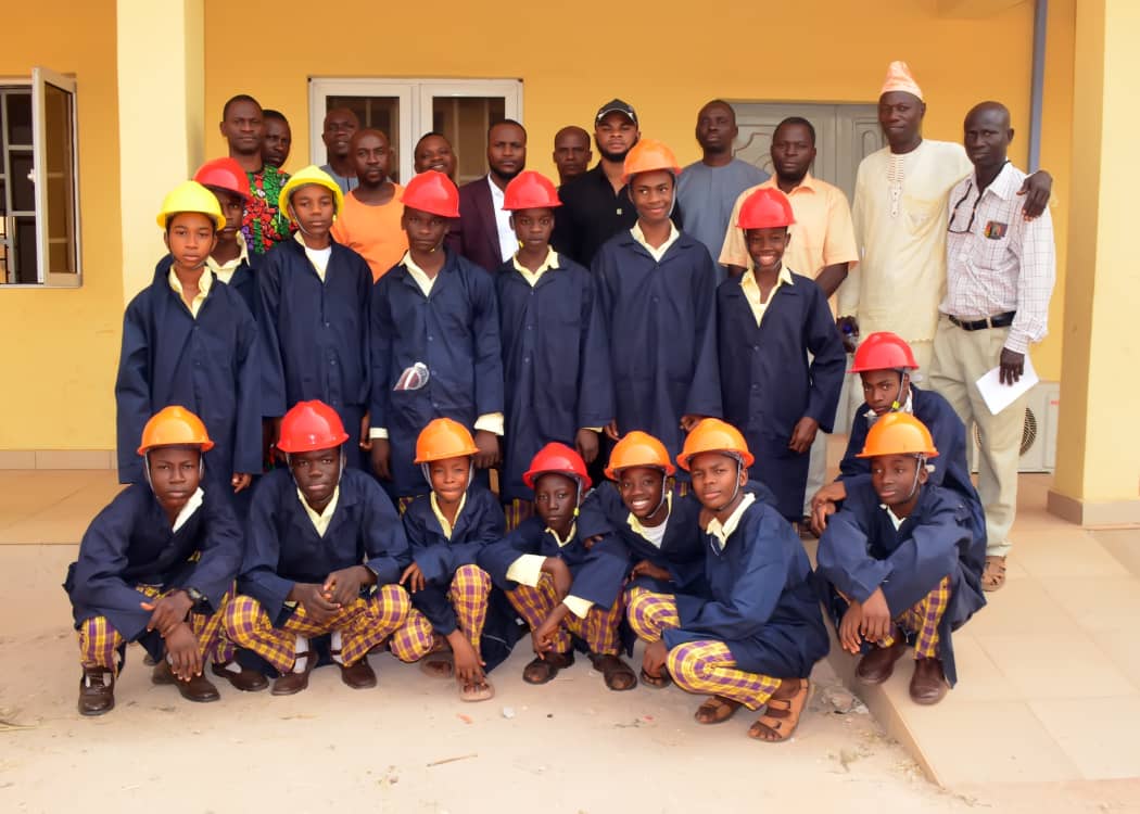 Technical Students with their Instructors Technical Students with their Instructors
